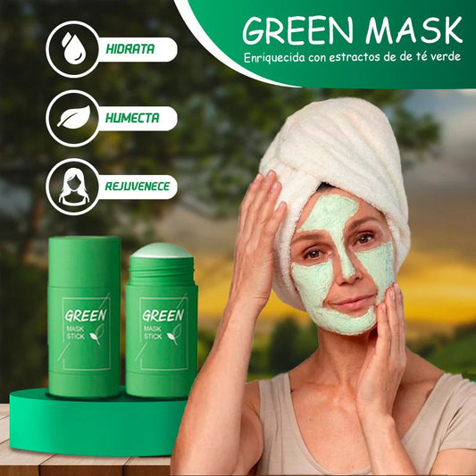 Green Mask™ - Mascarilla Facial Hidratante y Purificante