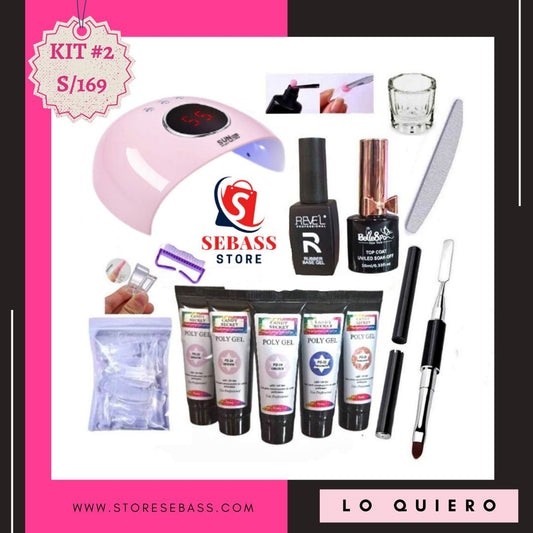 "Kit de uñas acrilicas Profesionales"