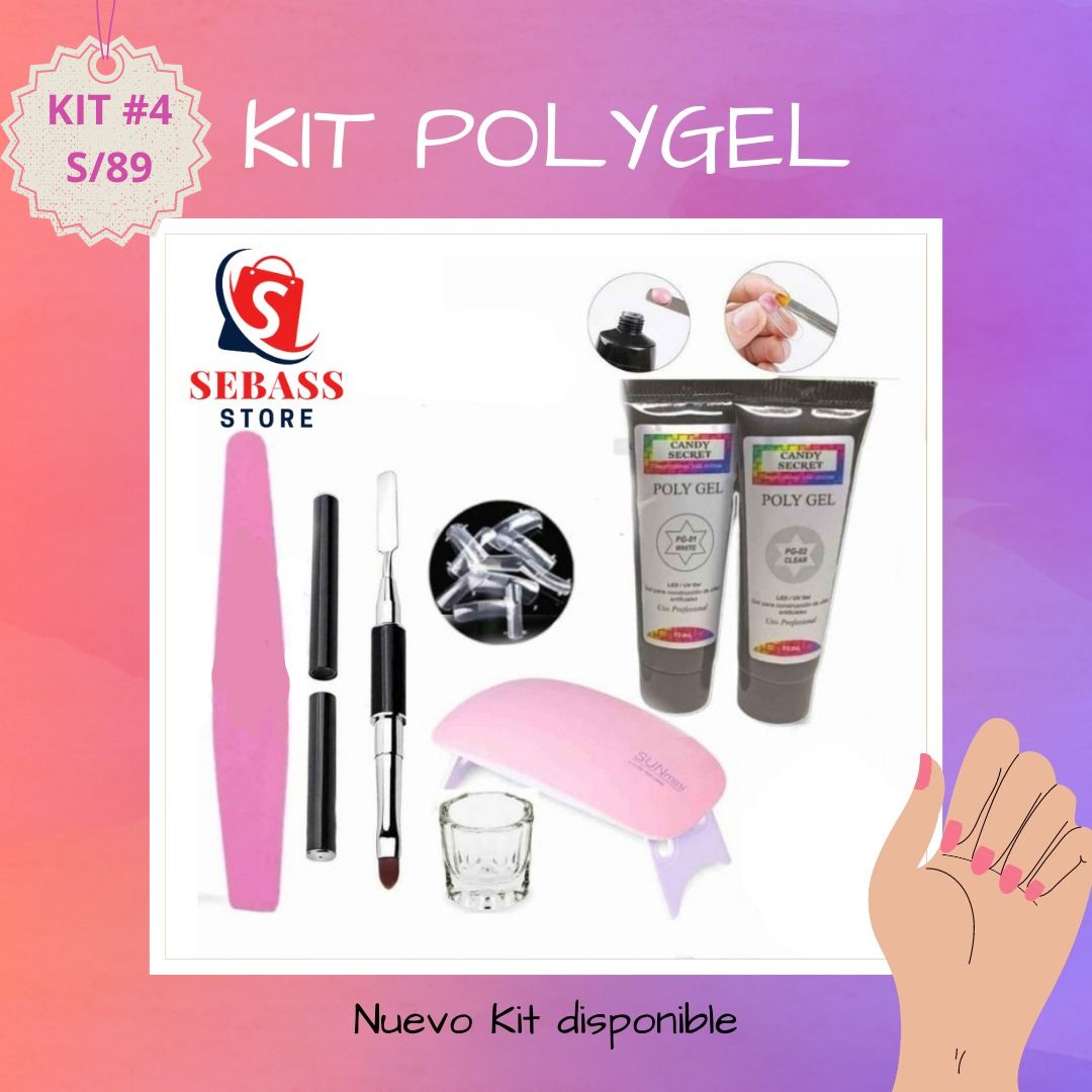 "Kit de uñas acrilicas Profesionales"