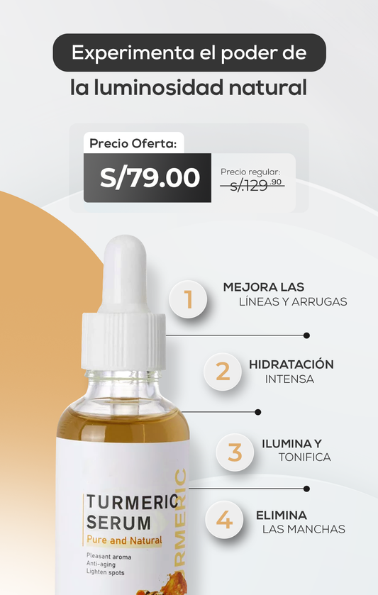 Serum de cúrcuma